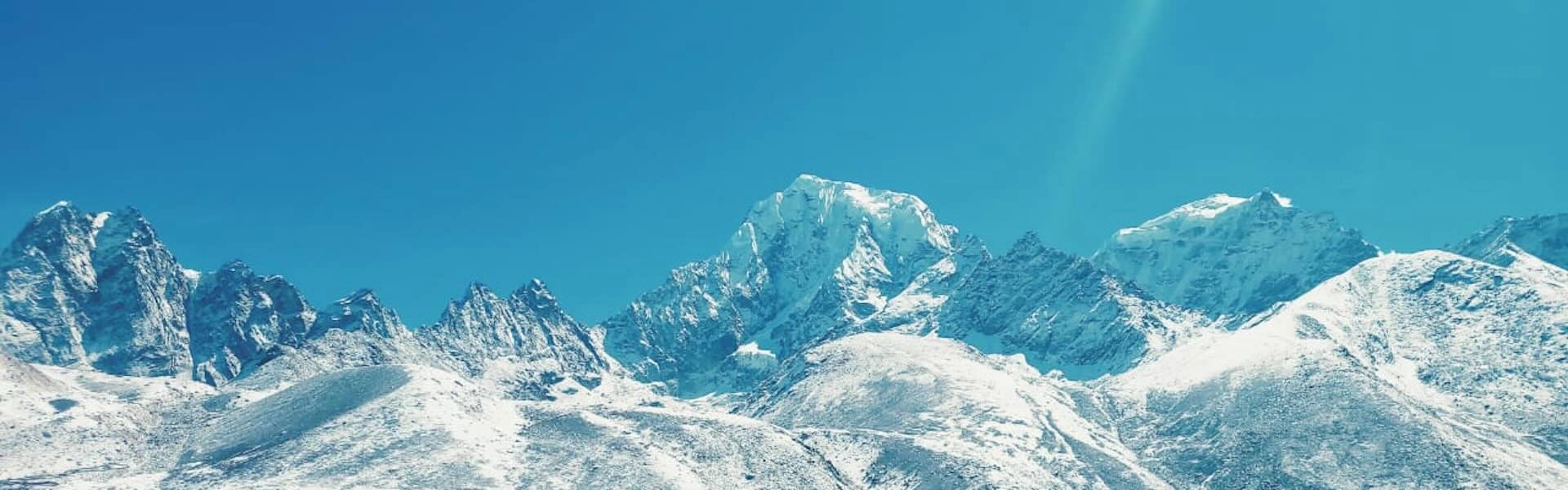 meditating in himalayas nepal