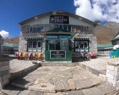 Example Of Tea House During Everest Base Camp Trek